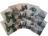 Caiet A5 48 file, hartie 70g/mp FSC mix, velin, Into the Wild, diverse modele, 10 buc/set, Herlitz